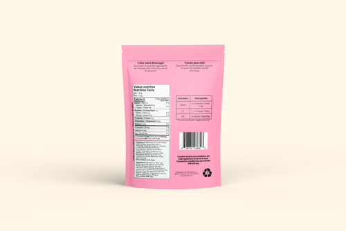 Bubble Gum | Mélange à boisson sans sucre | 64 portions